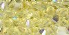 25 Jonquil AB 4mm Bicone Swarovski